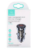 Автомобильное 3/Y/USAMS 30 W Transparent Mini Car Charger